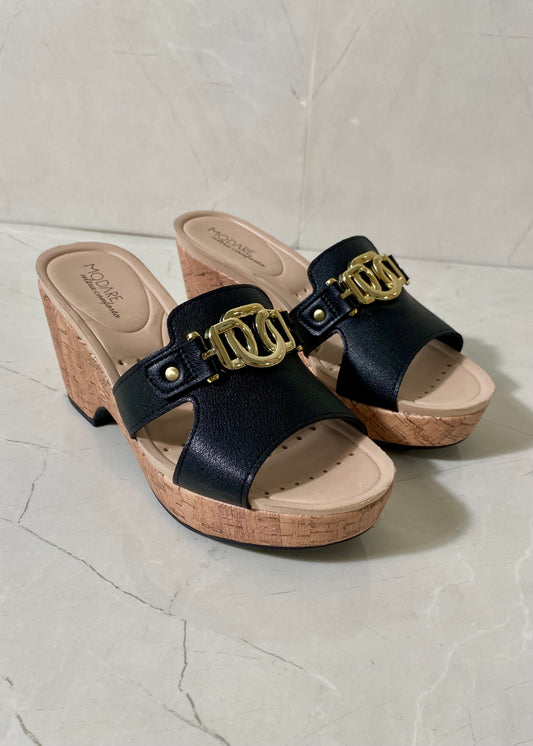 Modare Plataform Black and gold