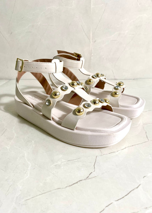 Beira Rio Plataform Off White