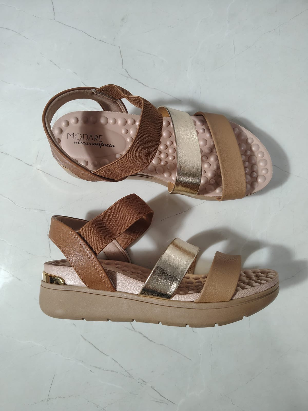 Modare Ultra Confort Camel Sandals