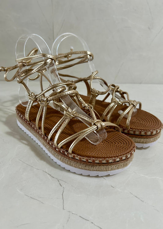 Moleca Gladiator Plataform Gold