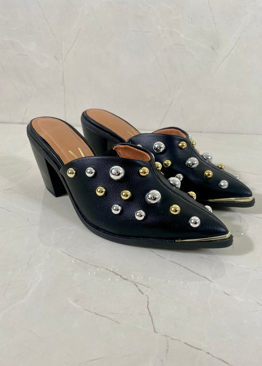 Vizzano Mule Black Intermedio