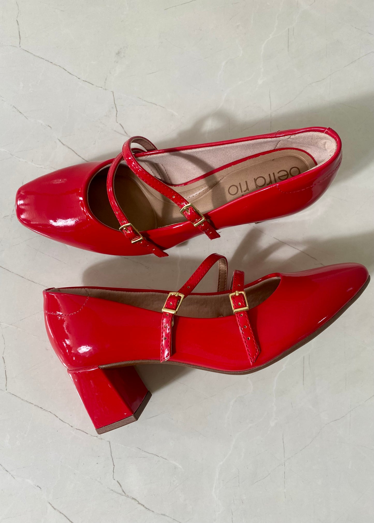 Beira Rio Red Charm Charol Mini