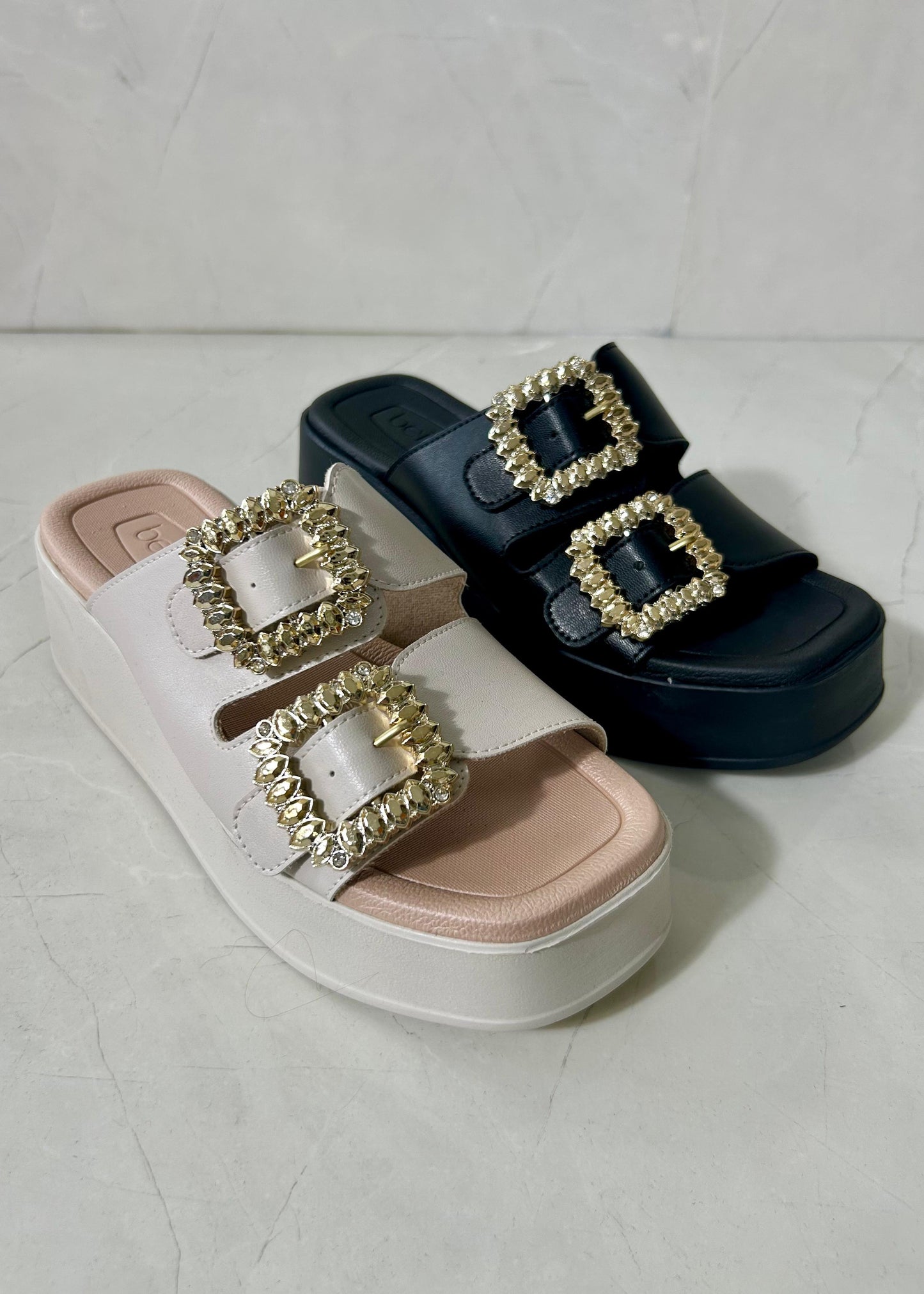Beira Rio Plataform Chain Off White