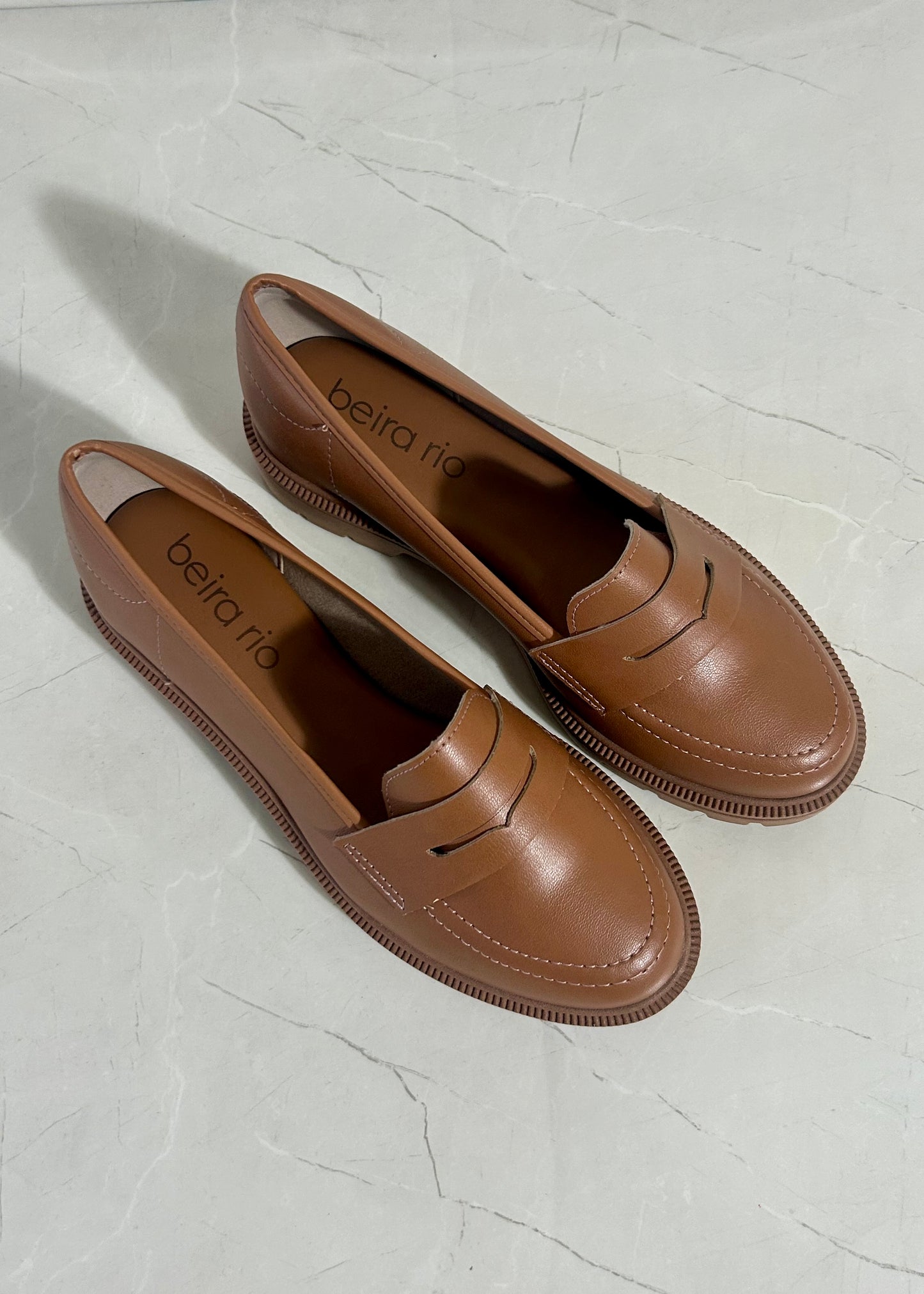 Beira Rio Camel Mocasines