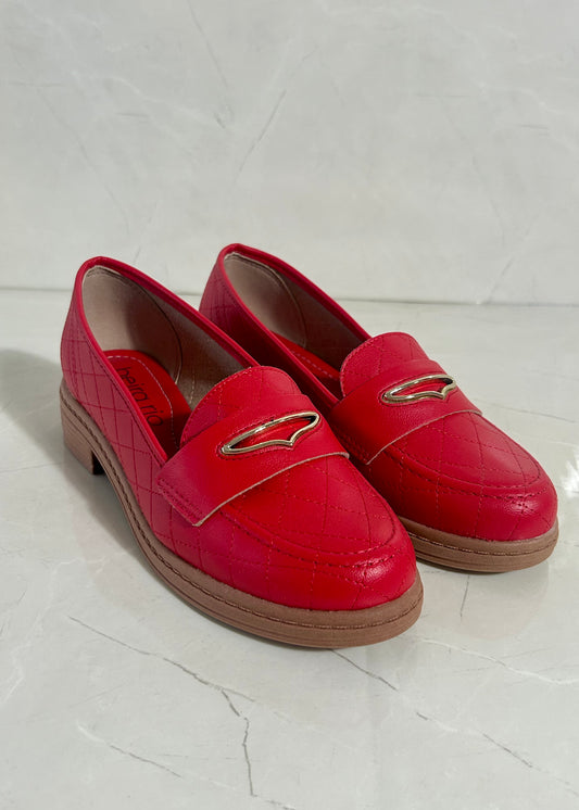 Beira Rio Red Mocasines