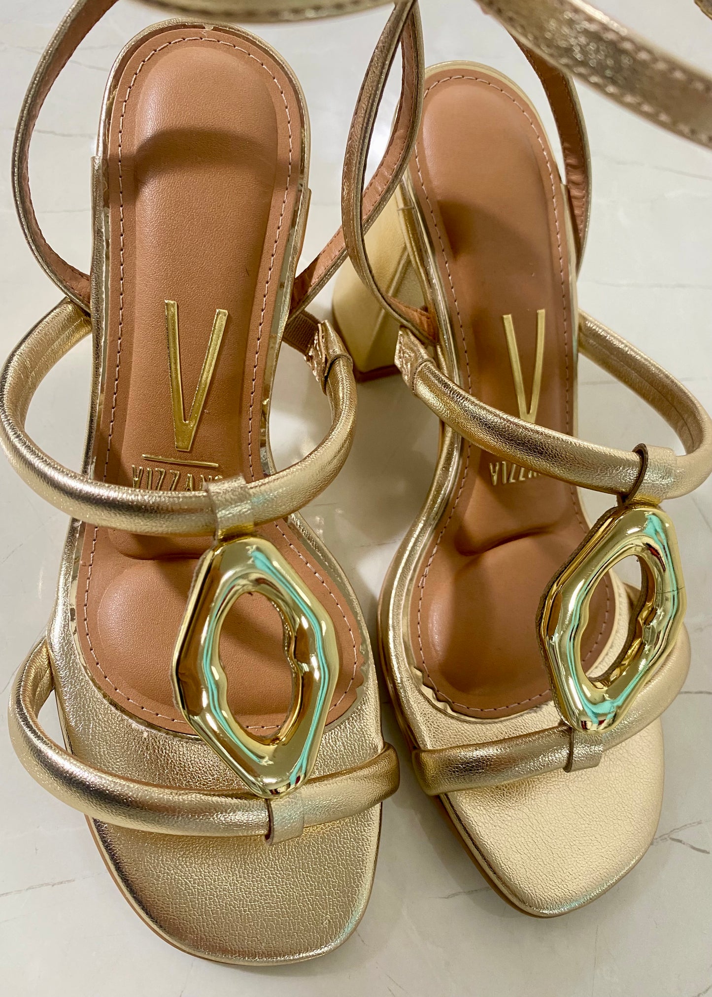 Vizzano Shine Gold Tacón Alto