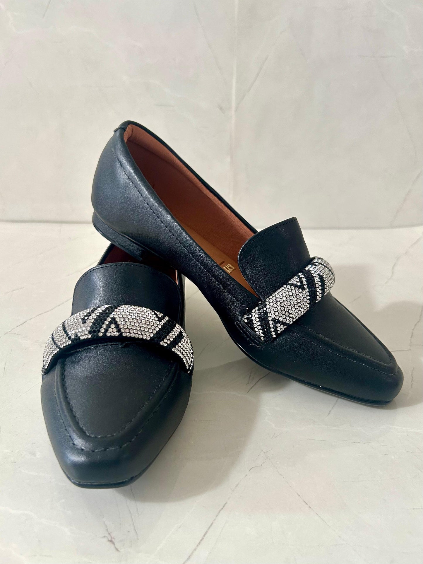 Vizzano Flats Glitter Black