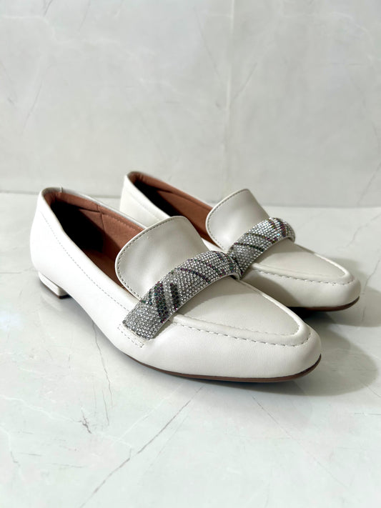 Vizzano Flats Glitter White Off