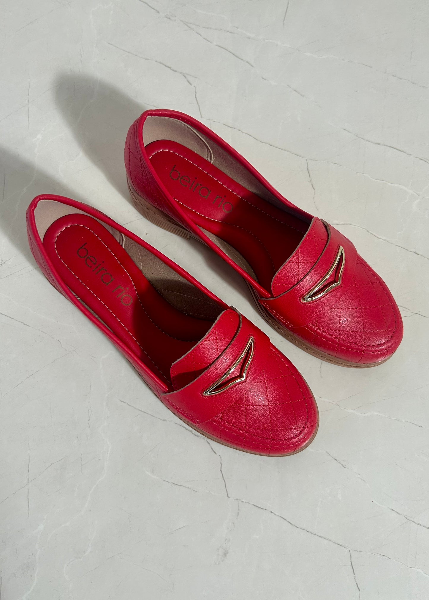 Beira Rio Red Mocasines