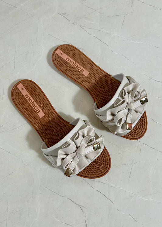 Moleca Coquette Off White Sandals