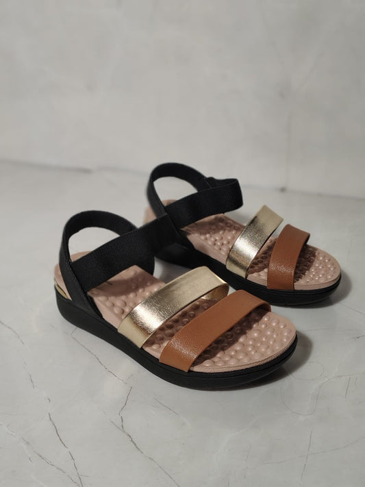 Modare Ultra Confort Black Sandals