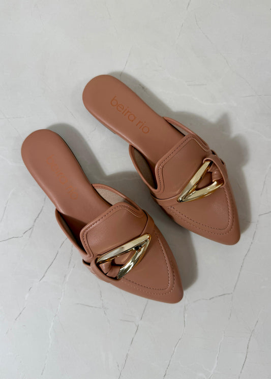 Beira Rio Mule Flats Nude