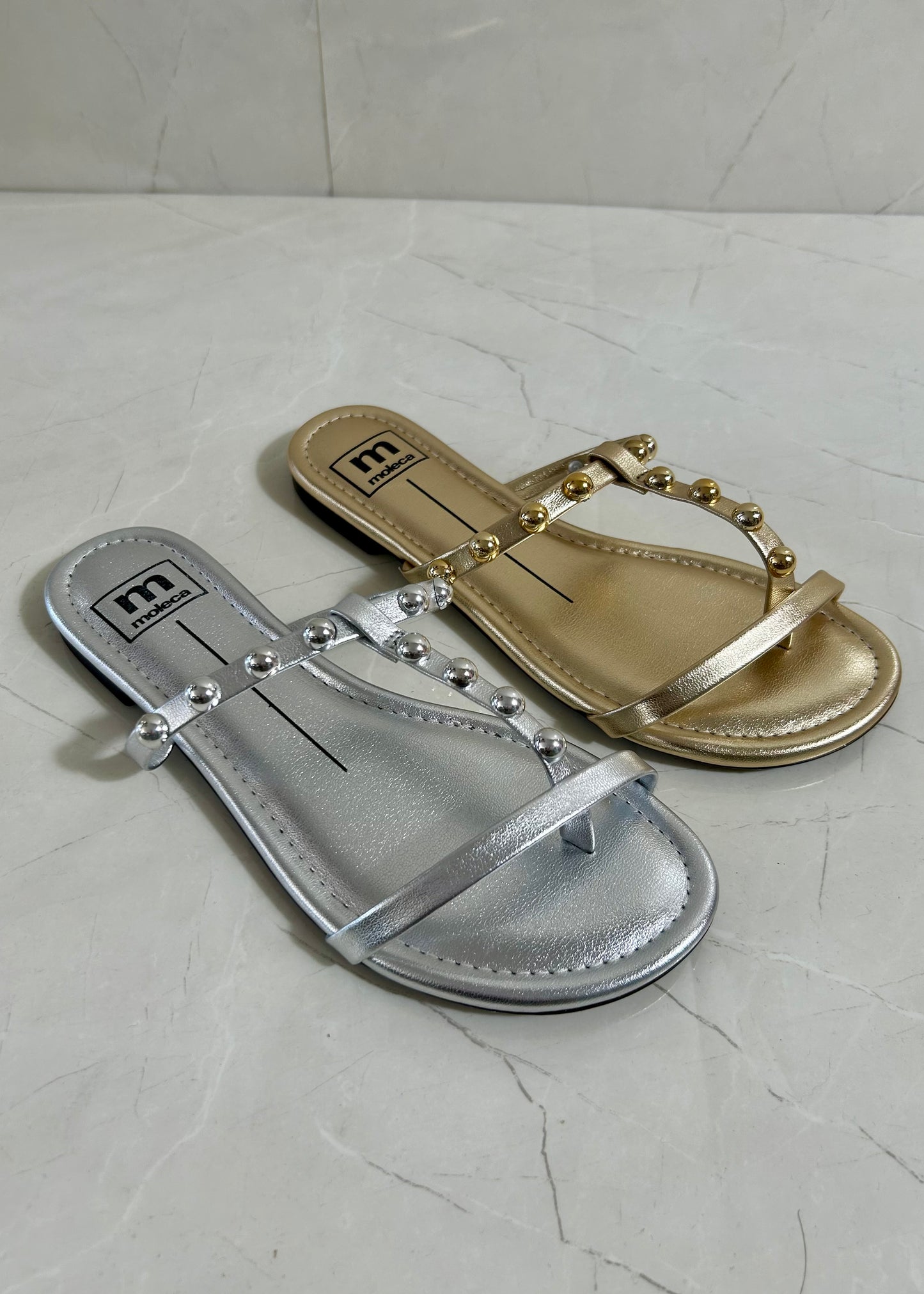Moleca Plate Flats Sandals
