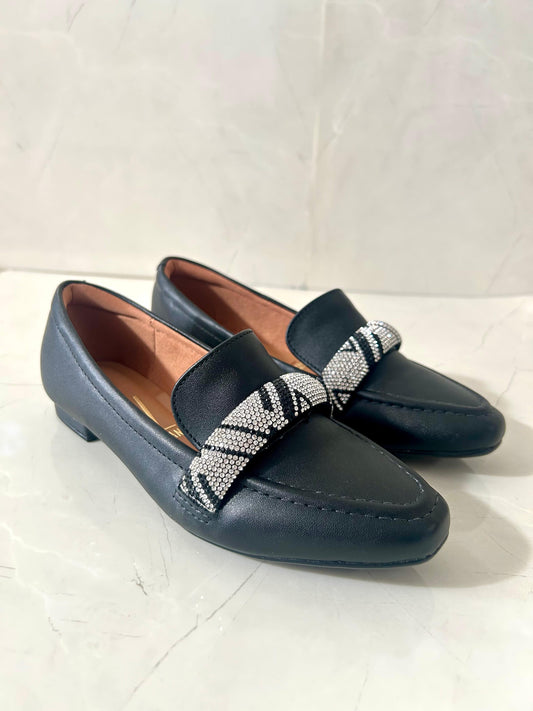 Vizzano Flats Glitter Black