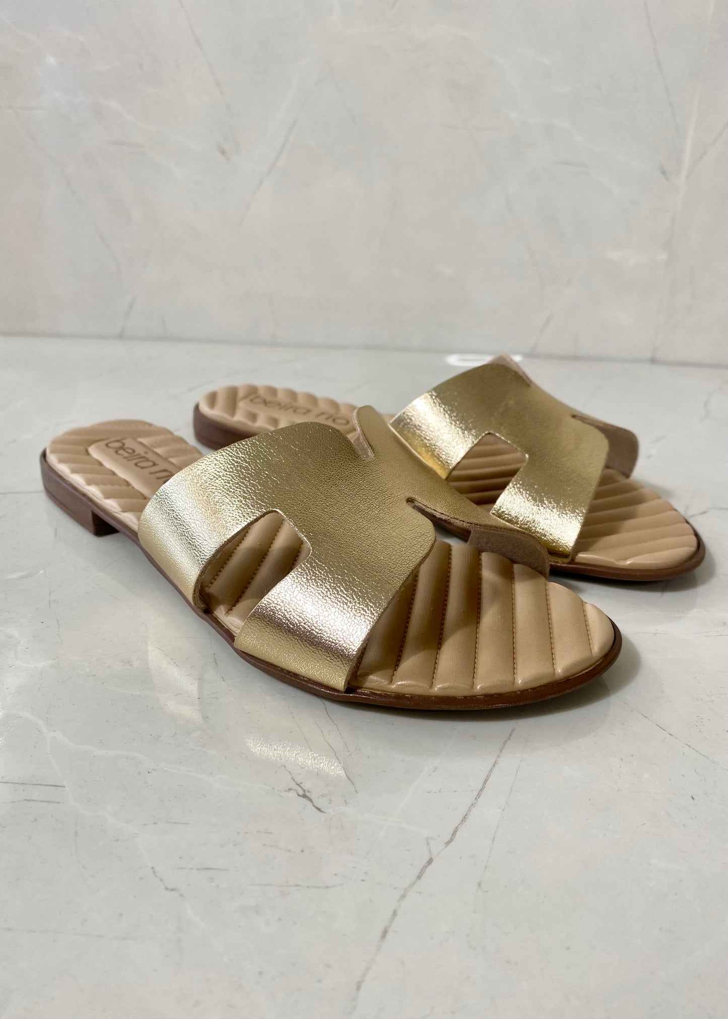 Beira Rio Sandal Gold