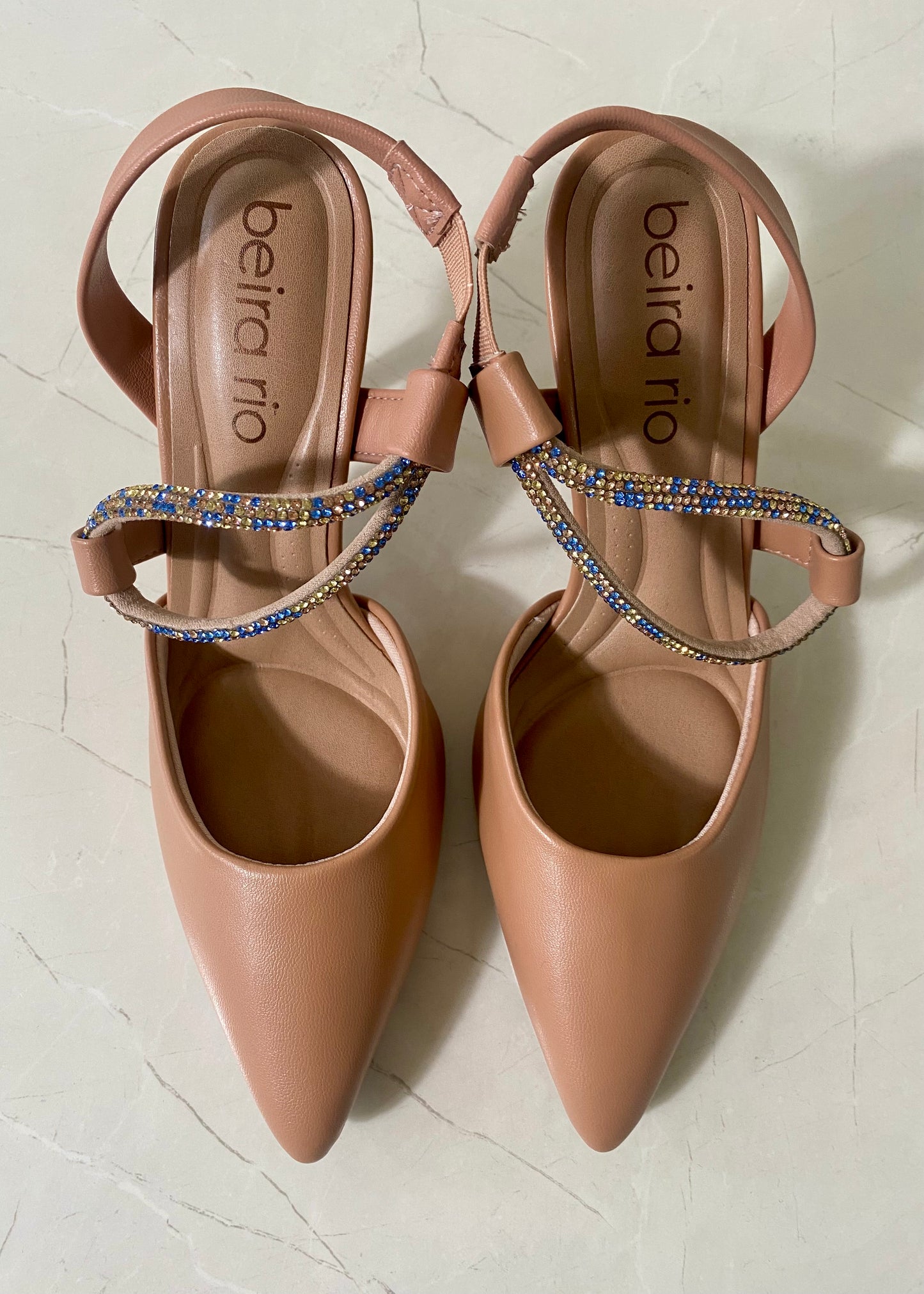 Beira Rio Glitter Colors Alto