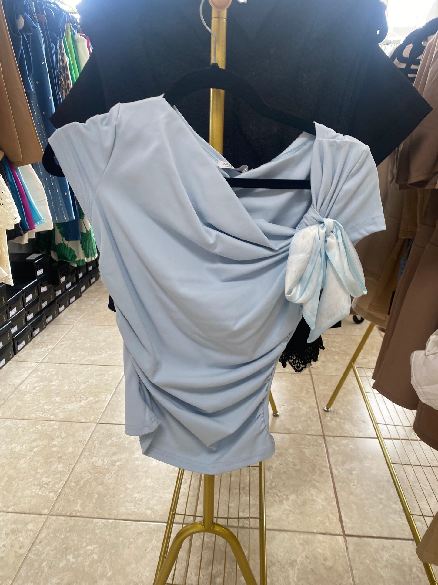 Blusa azul claro Muy Muy