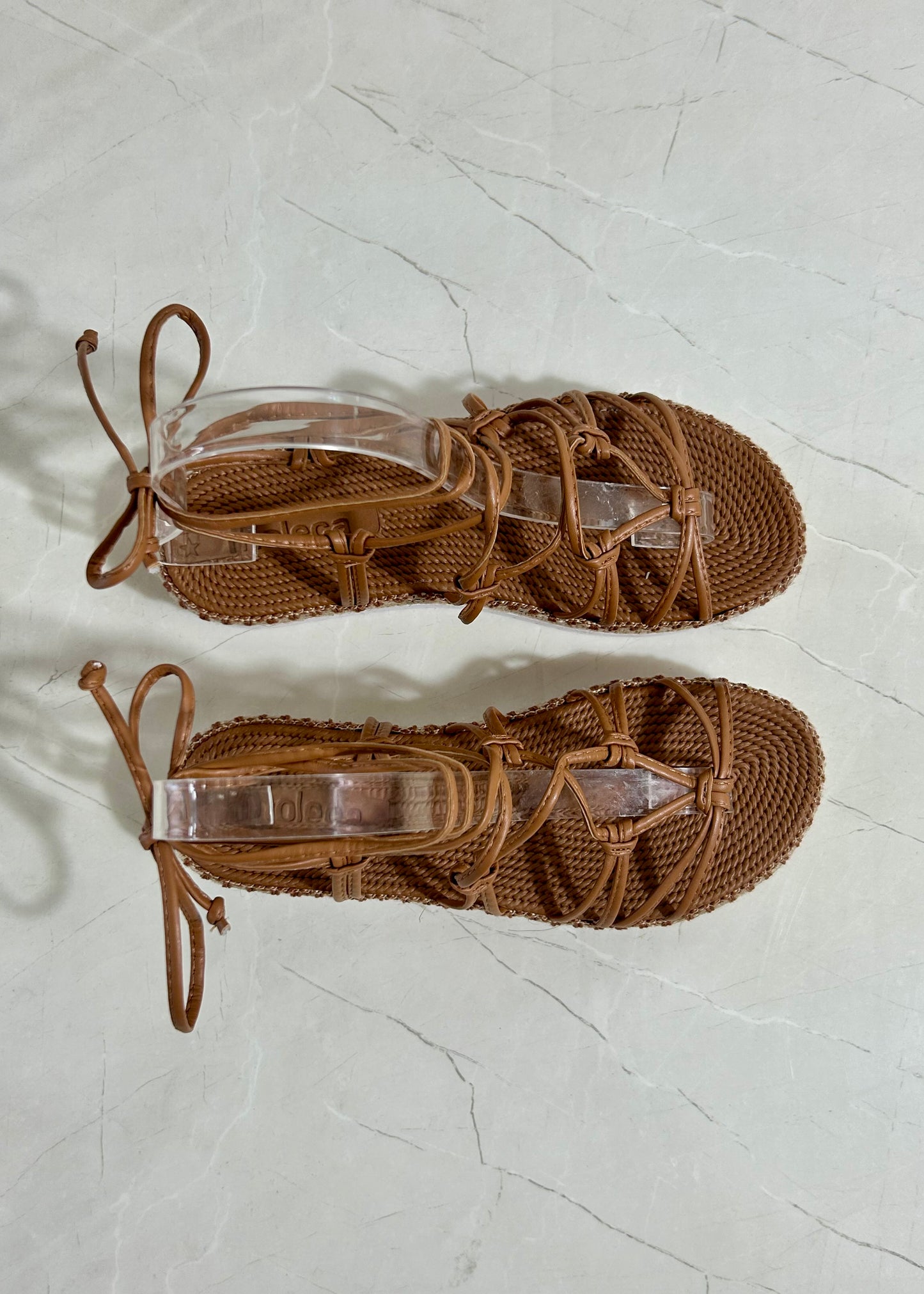 Moleca Gladiator Plataform Camel