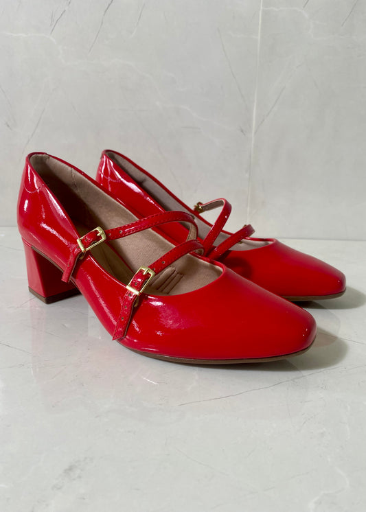 Beira Rio Red Charm Charol Mini