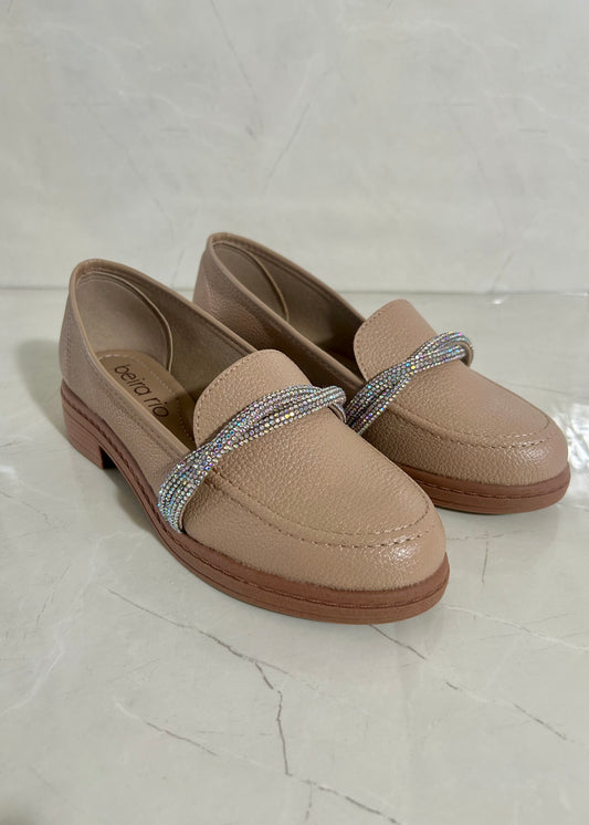 Beira Río Nude Glow Mocasines