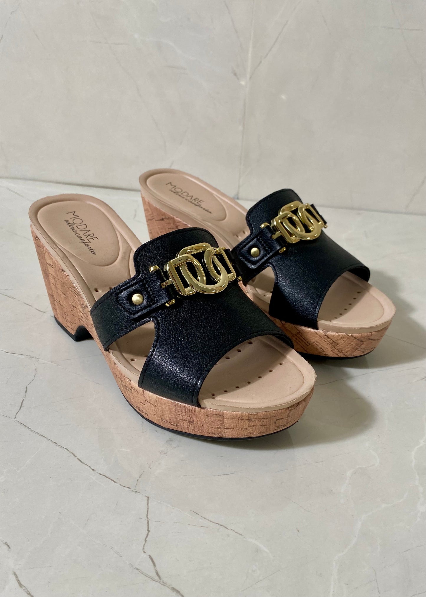 Modare  Plataform Black and gold