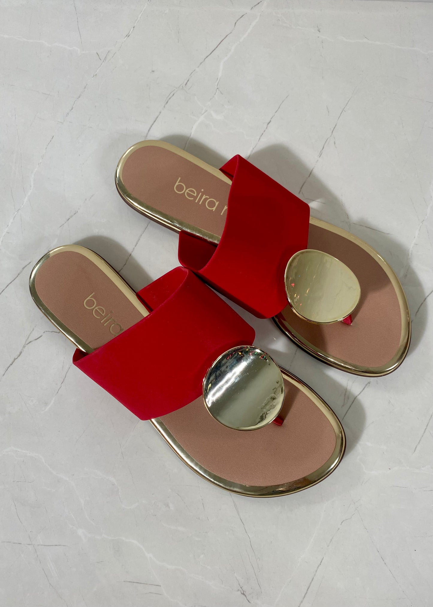 Beira Rio Lisboa Sandal Red