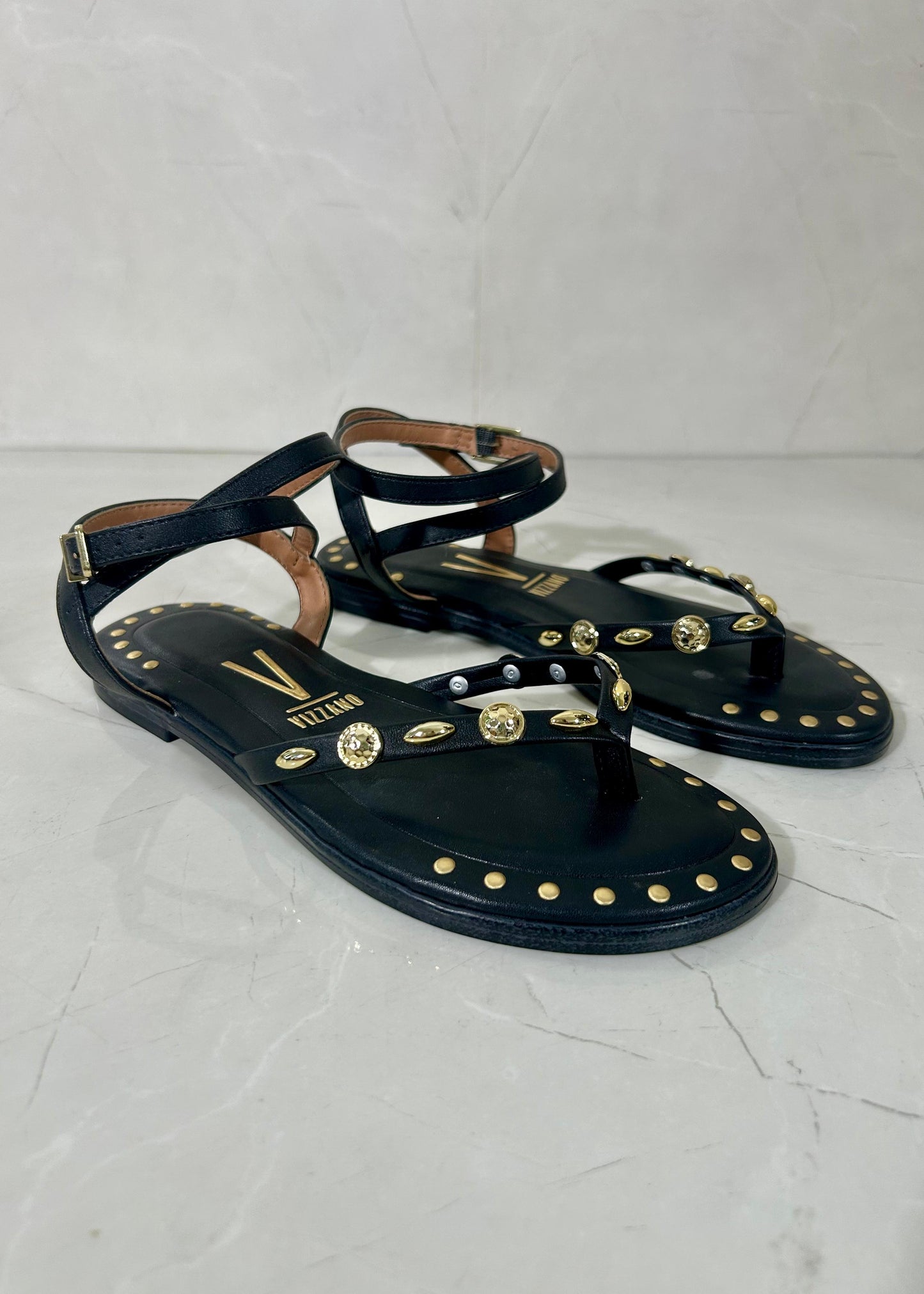 Vizzano Sandal Flats Gitan Black