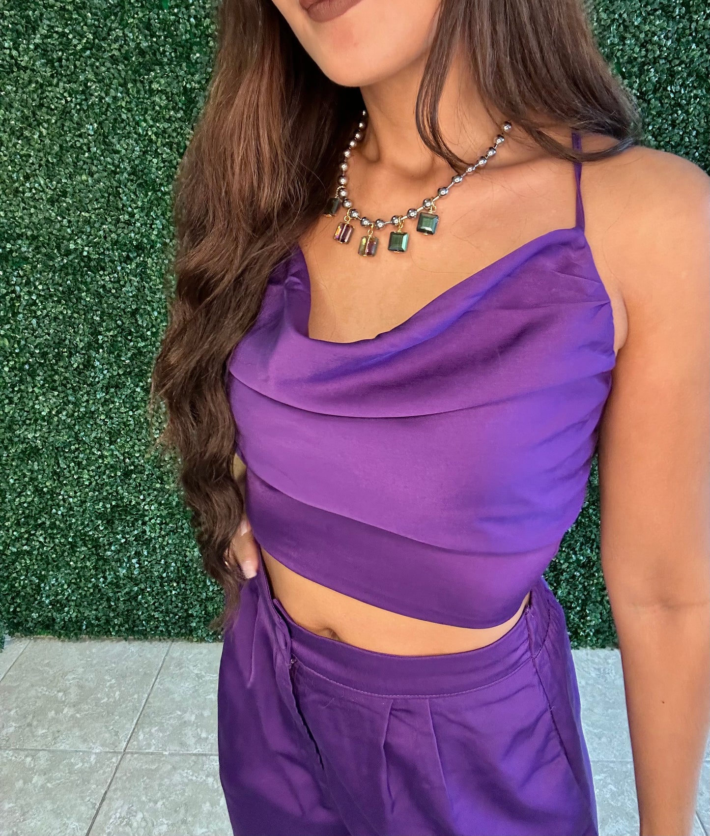 Set Satin Violet