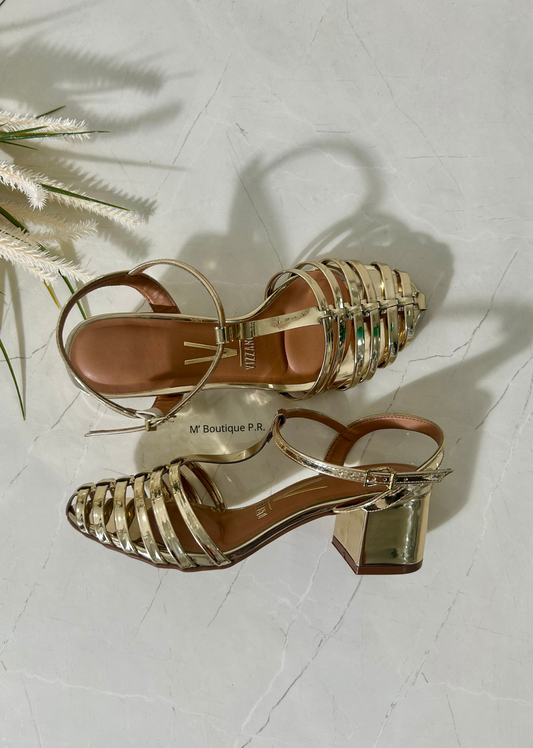 Vizzano Sandals Metal Glamour Dorado Mini