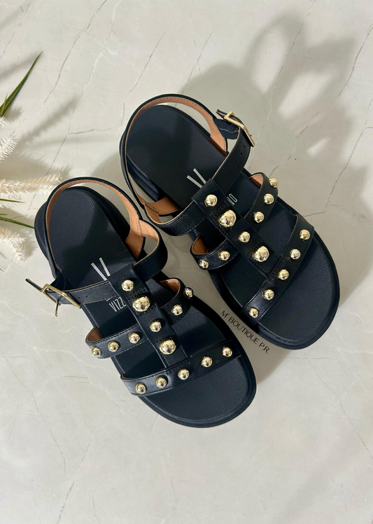 Vizzano Black Sandals