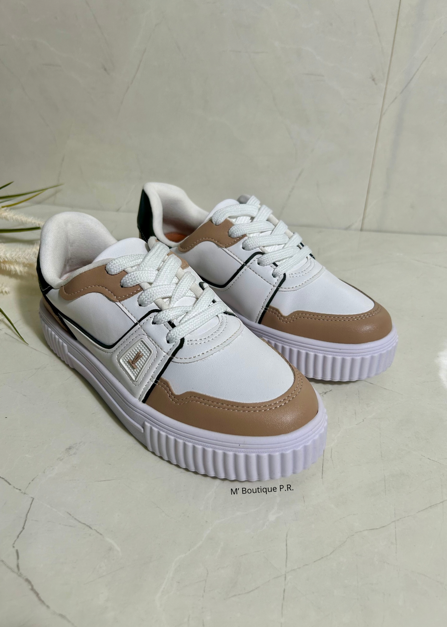 Vizzano Sneakers White/Beige/Oliva