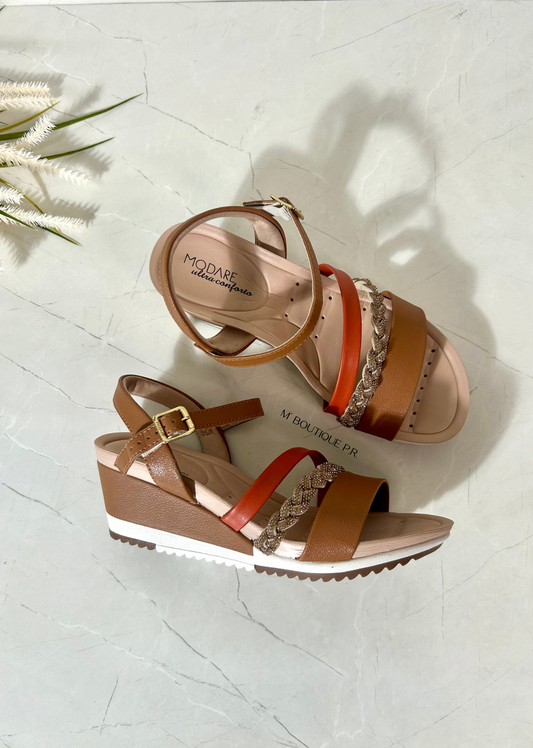 Modare Float Camel Dorado Sandals