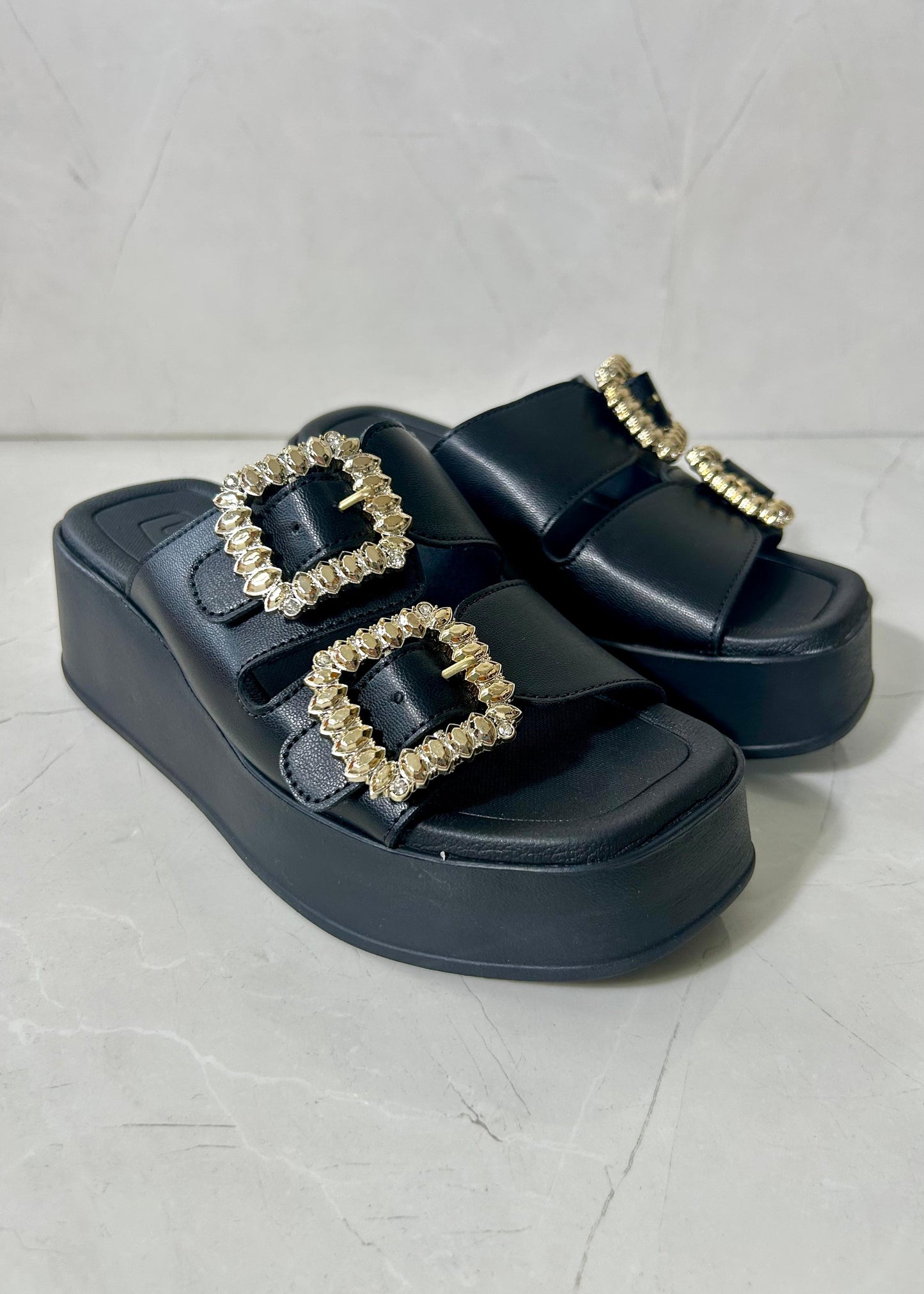 Beira Rio Plataform Chain Black