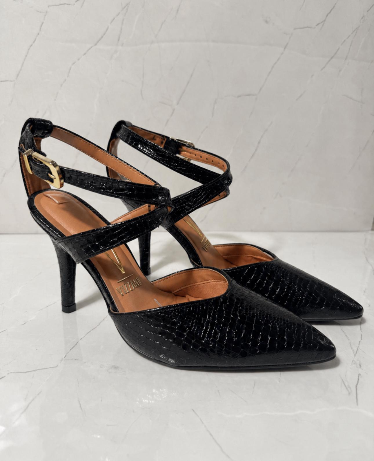 Vizzano alto Croco Black