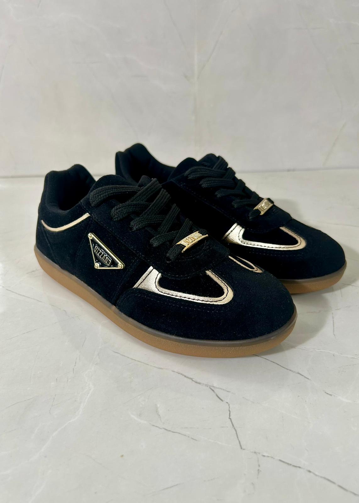 Vizzano Tenis Black And Gold