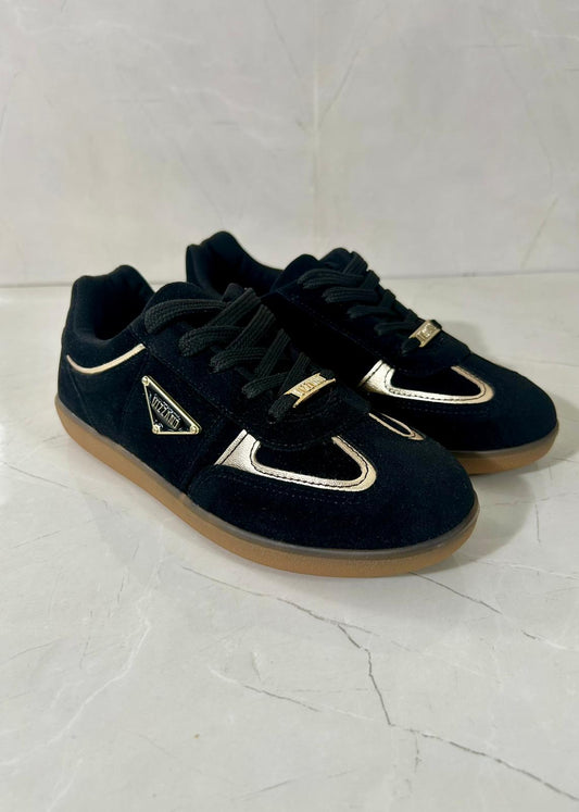 Vizzano Tenis Black And Gold