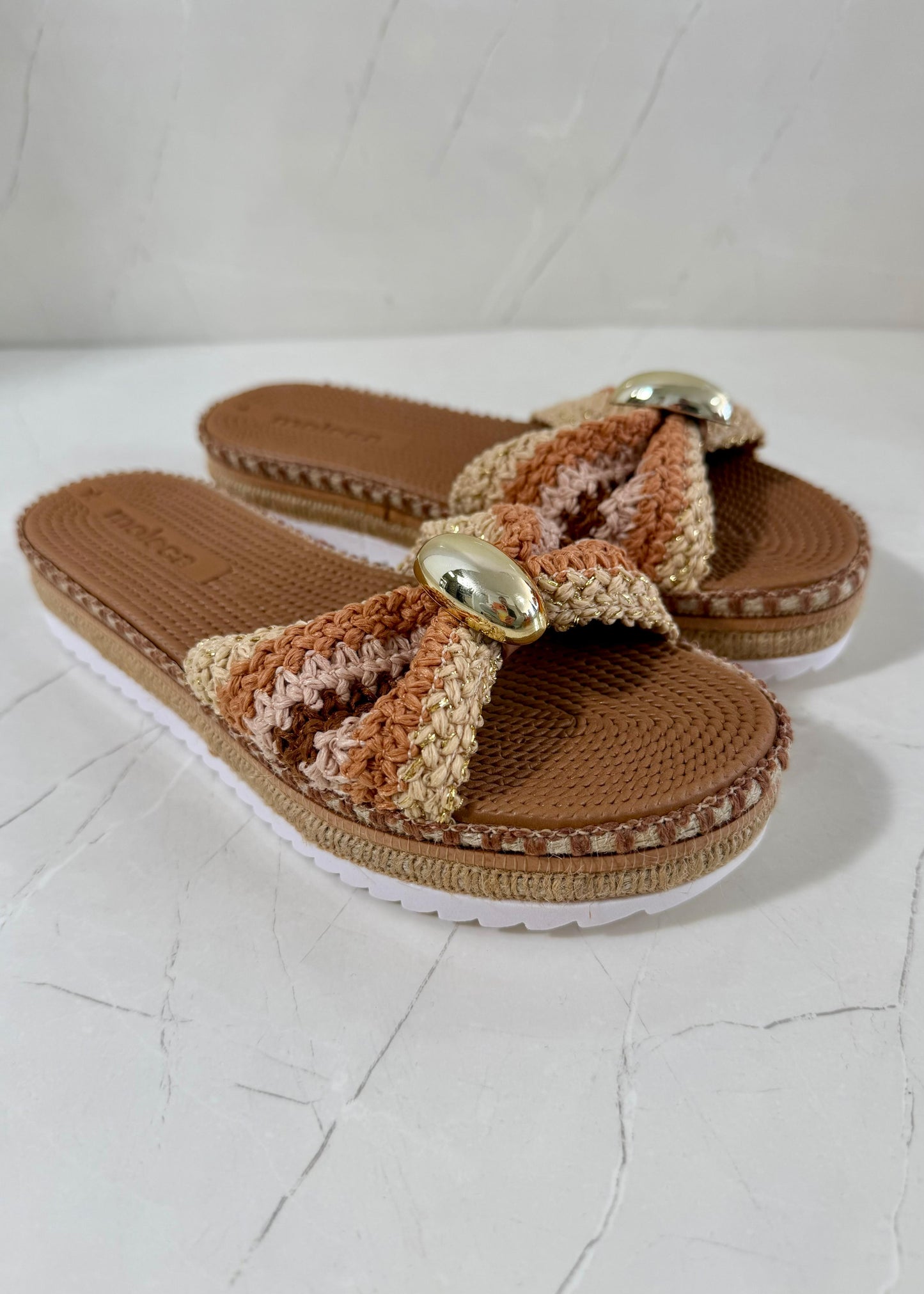 Moleca Tira Sandal Multi Nude