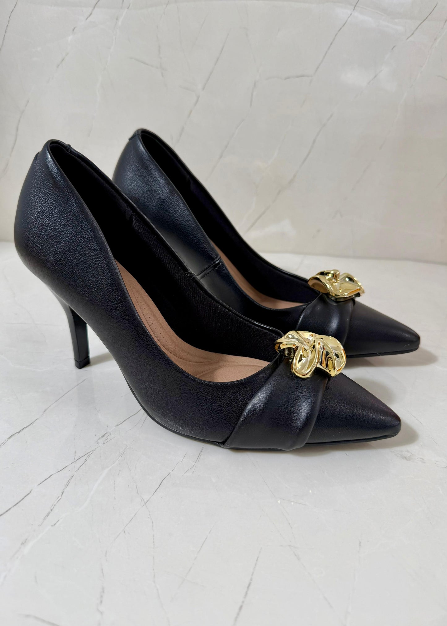 Beira Rio Alto Flower Charm Nude