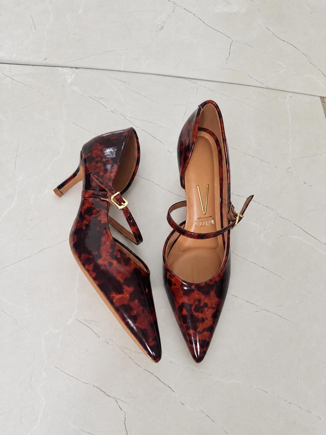 Vizzano mini café animal print Glow correa