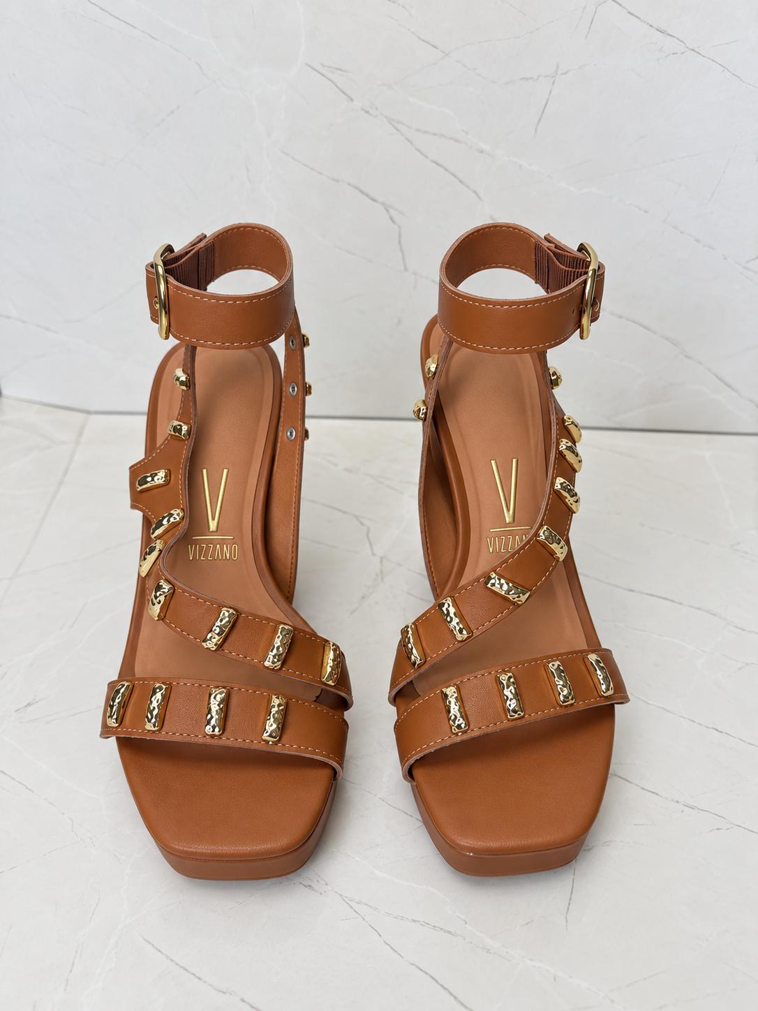 Vizzano platform Camel detalles dorados